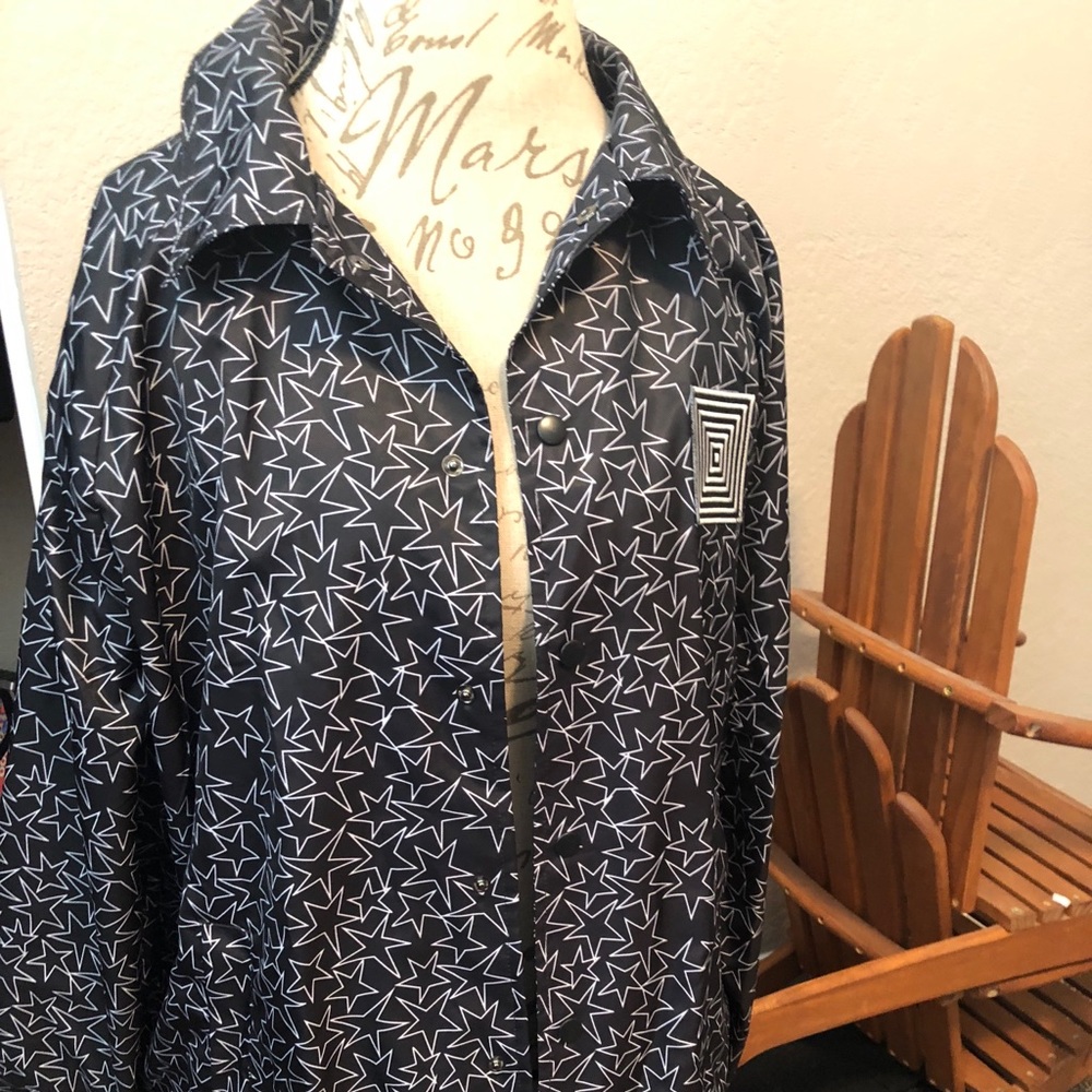 Lularoe supply stars windbreaker lighter jacket